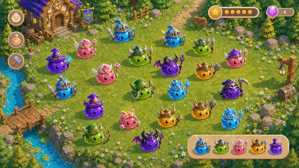 Merge Slimes